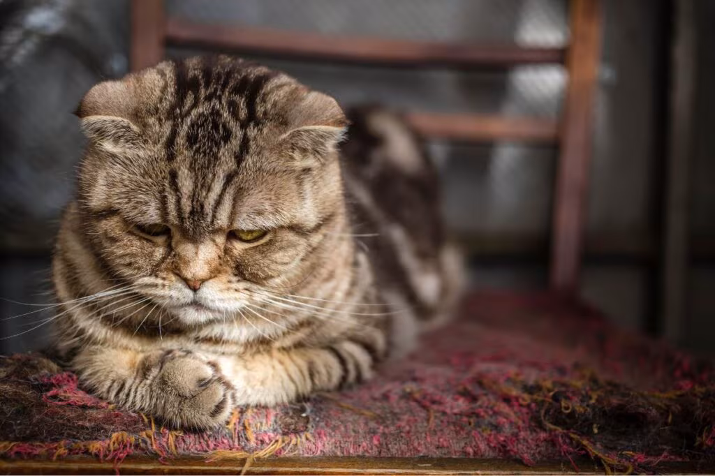 reconnaitre le stress chez le chat